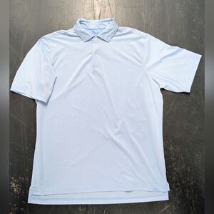 Fairway & Greene Mens L Polo Golf Performance Shirt striped